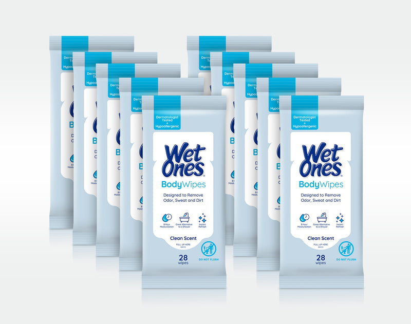 Wet Ones Big Ones Antibacterial Hand Wipes 28 Count - Fresh Scent