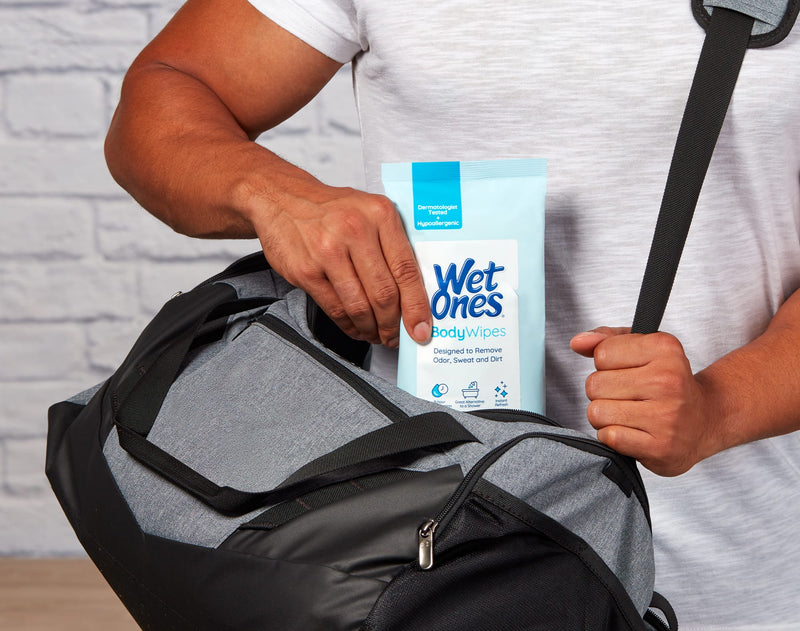 Wet Ones Body Wipes Travel Pack - Clean Scent