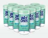 Wet Ones® Sensitive Skin Hand & Face Wipes Canister - Fragrance Free 12 Pack