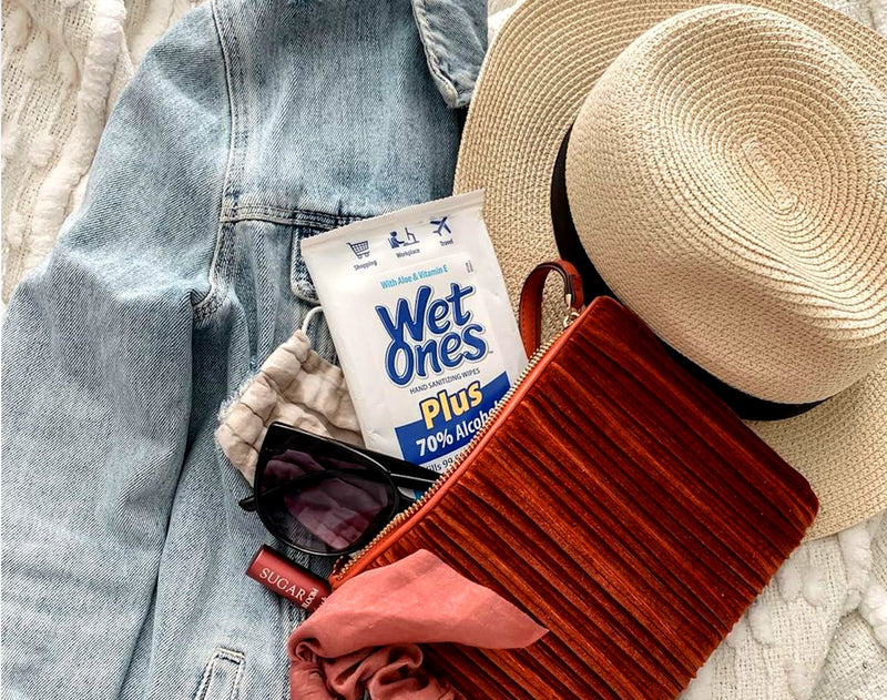 Wet Ones® Plus Alcohol Hand Wipes Travel PackWet Ones Plus Alcohol Hand Wipes Travel Pack