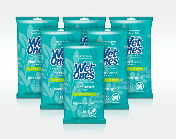 Wet Ones Big Ones Antibacterial Hand Wipes 28 Count - Fresh Scent