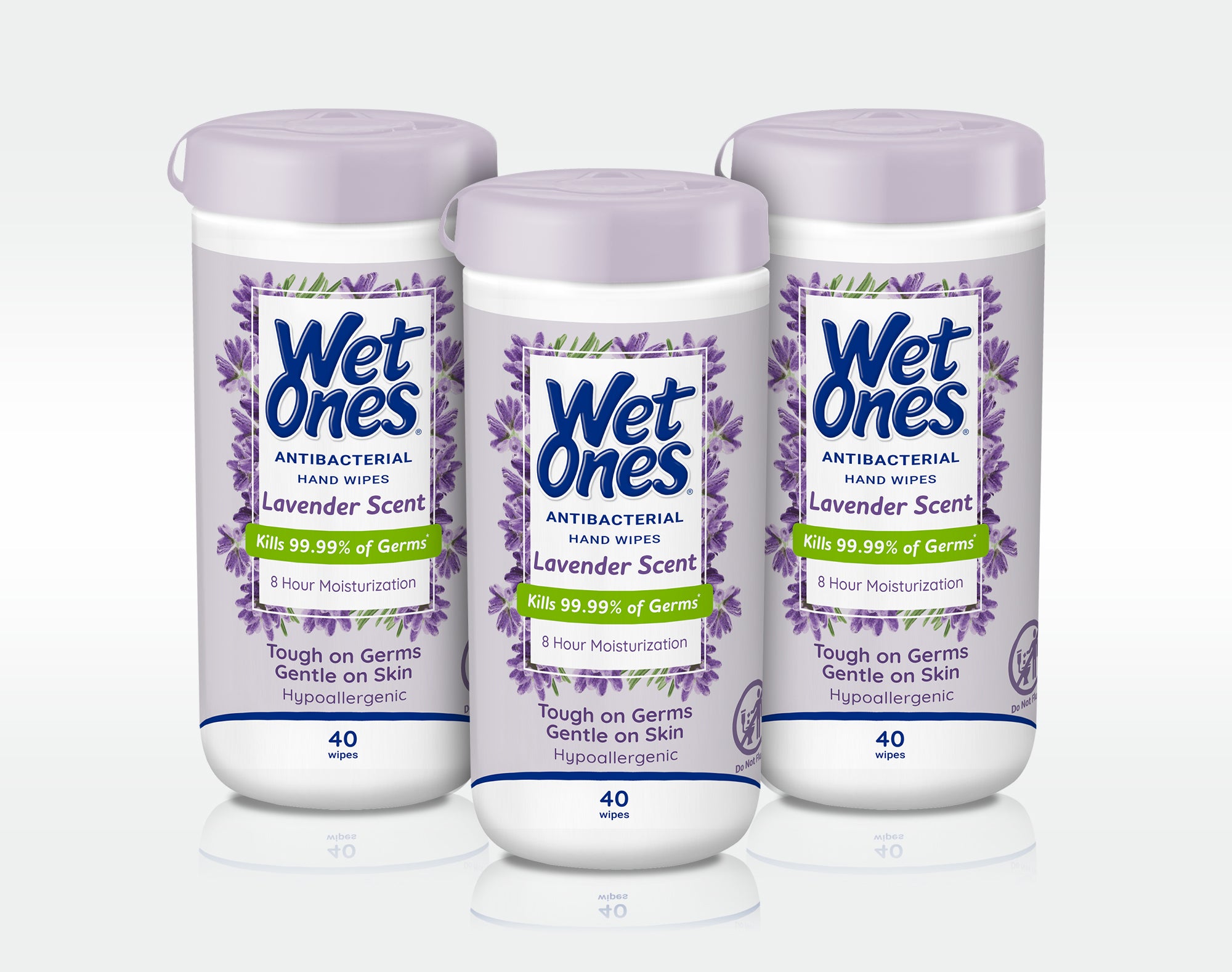 Wet Ones Lavender Wipes Canisters Wet Ones US